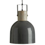 Stockholm Mild Steel and Grey Pendant Light