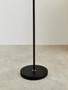 Blair Black Wood and Metal Floor Lamp