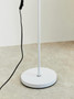 Blair White Wood And Metal Floor Lamp