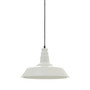 Brant White Metal Pendant Light