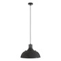 Brook Grey Metal Pendant Light