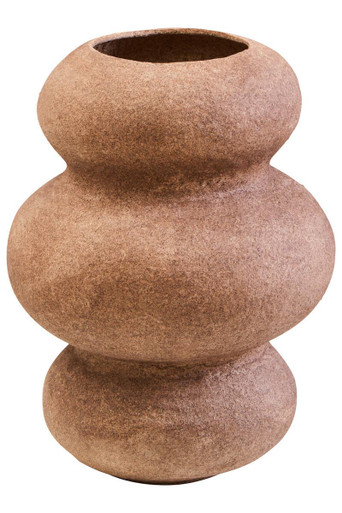 Sanai Cotton Mache And Coco Shell Bubble Vase Sanai Cotton Mache And Coco Shell Bubble Vase