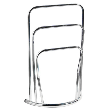 Dara Rack Dara 3 Tier Chrome Towel Rack-Premier Housewares
