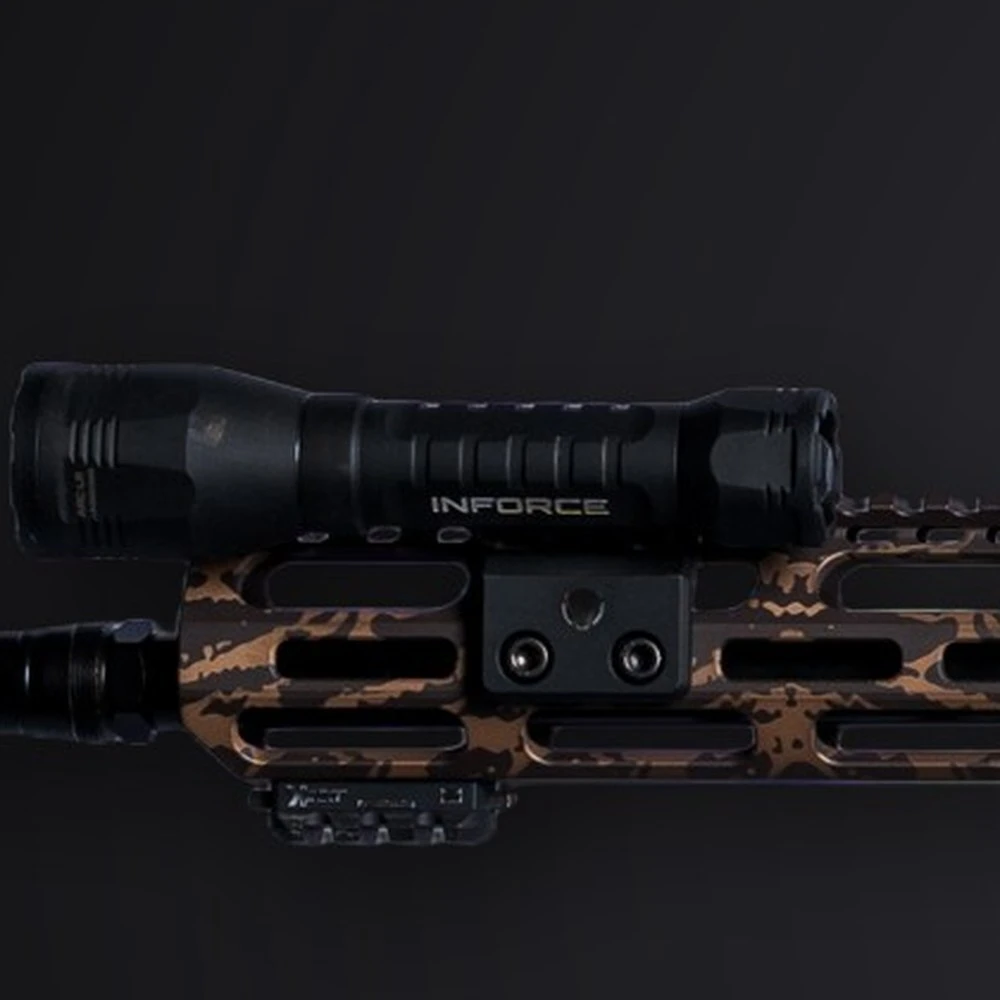 Inforce ARC 650 LR-M weapon light mounted on the handguard