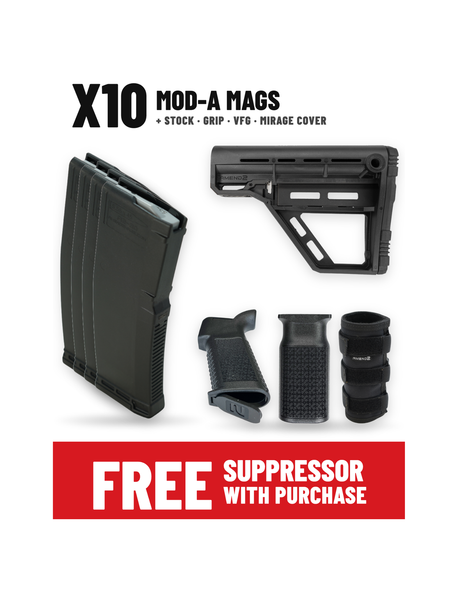 Amend2® Suppressor Ready Loadout 5.56