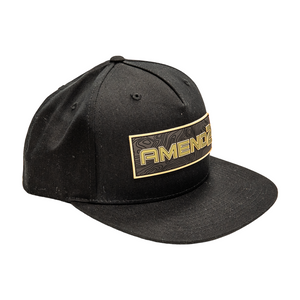 Amend2® Topo Logo Patch Hat - Black