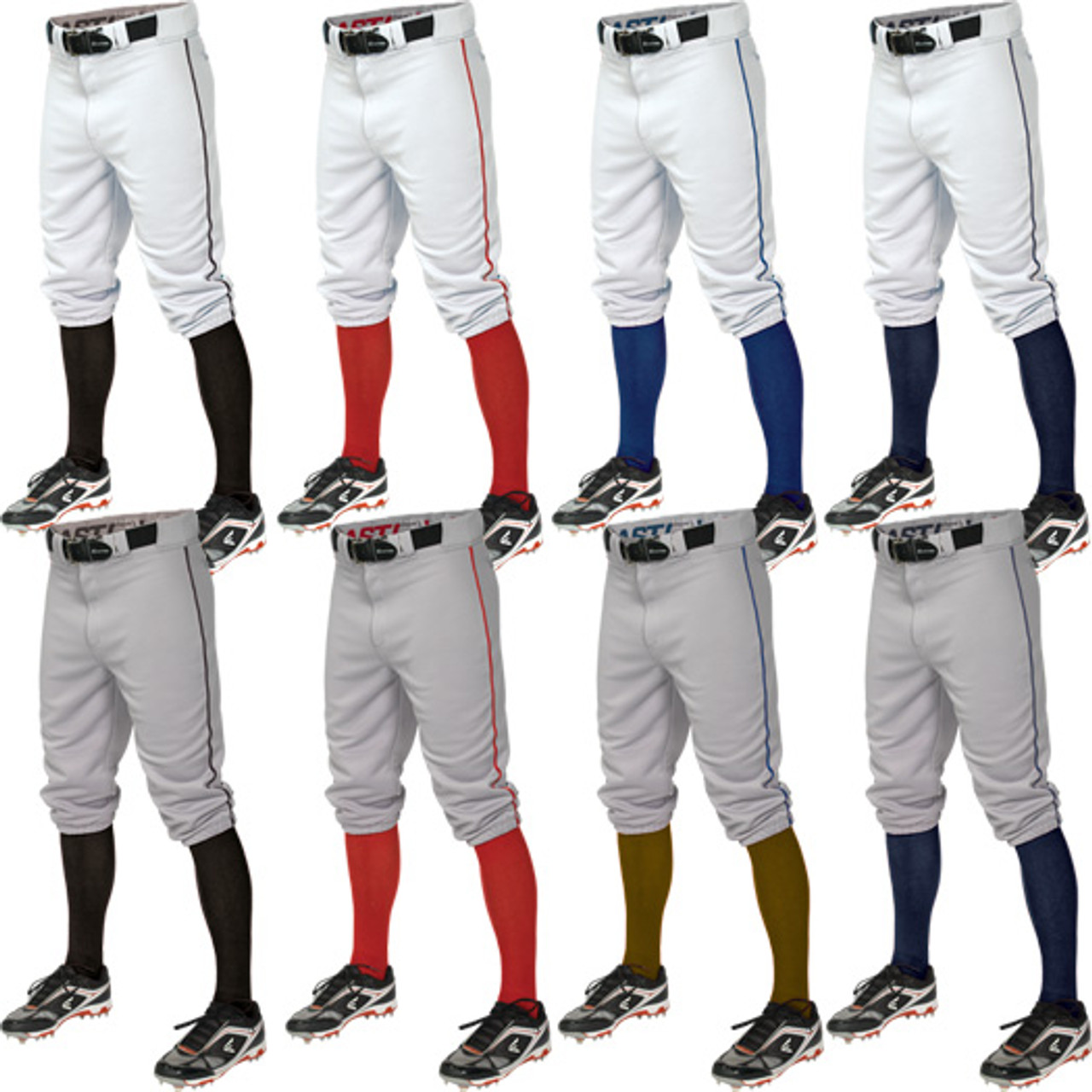 mizuno knicker baseball pants with piping