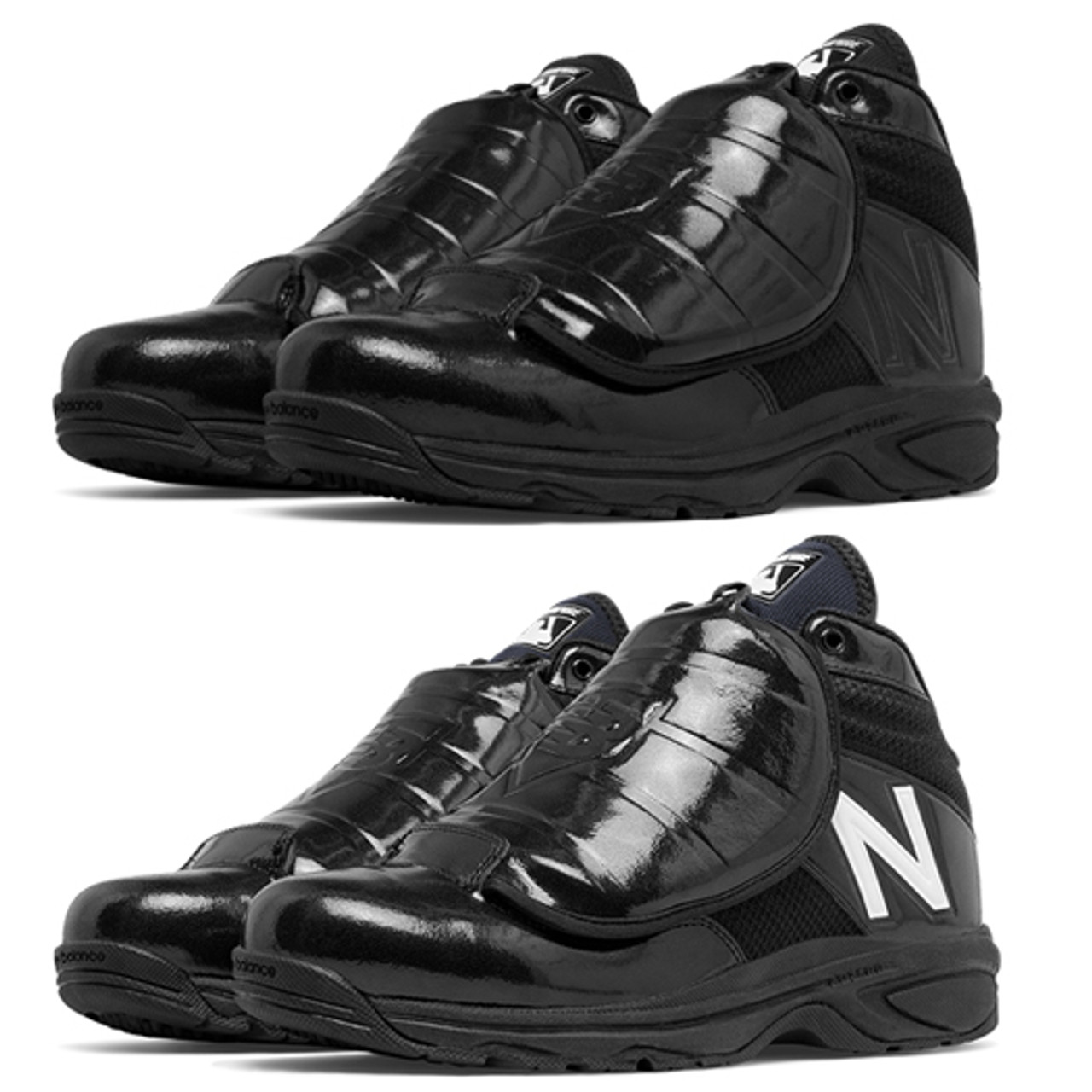 black umpire shoes