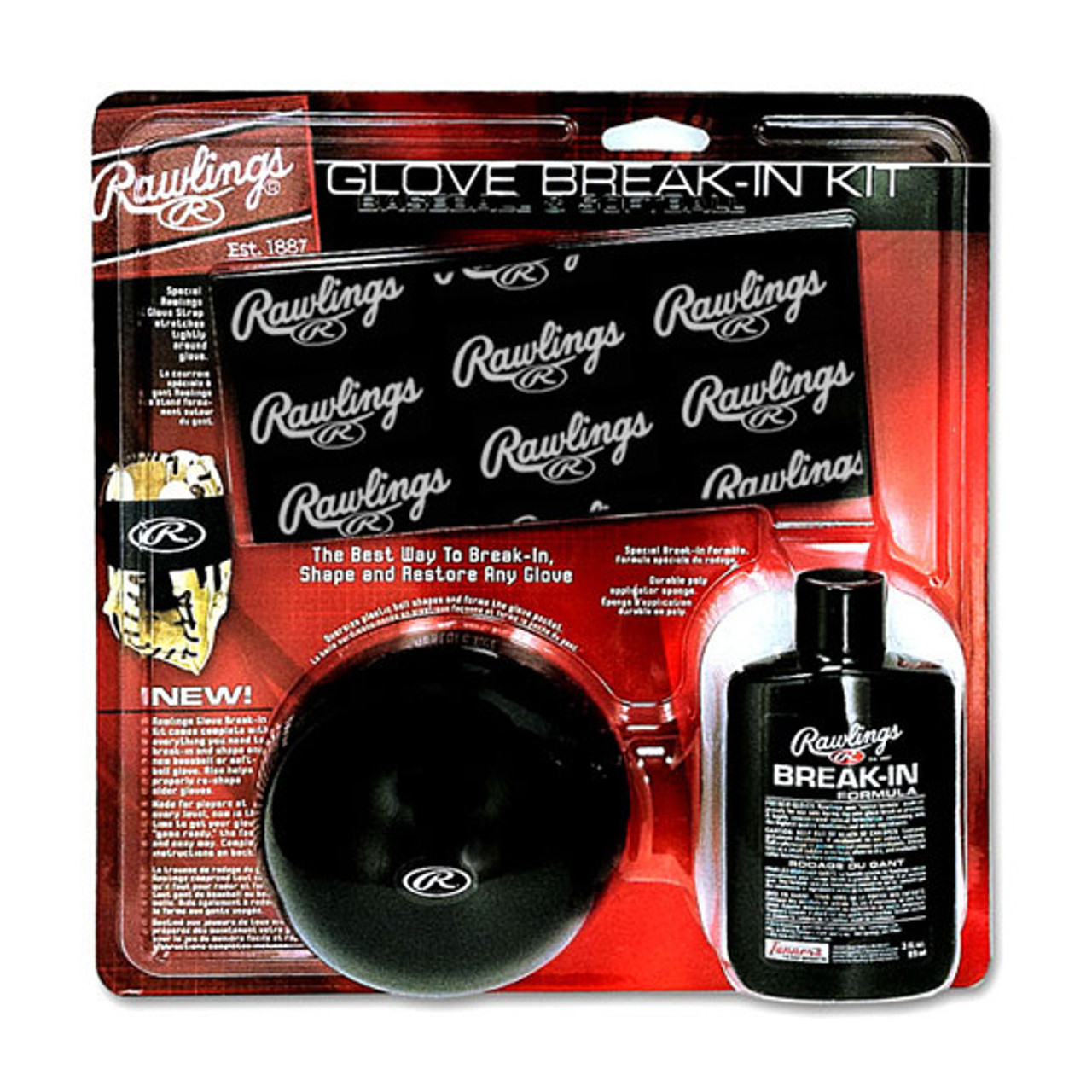 Rawlings Glove BreakIn Kit BRKIT Bases Loaded