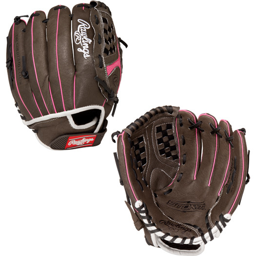 Rawlings Storm Youth Fastpitch Softball Glove 11.50" ST1150FP Bases