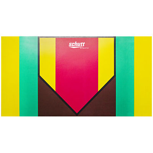 Schutt Extended Strike Zone Home Plate SHPSZE Bases Loaded