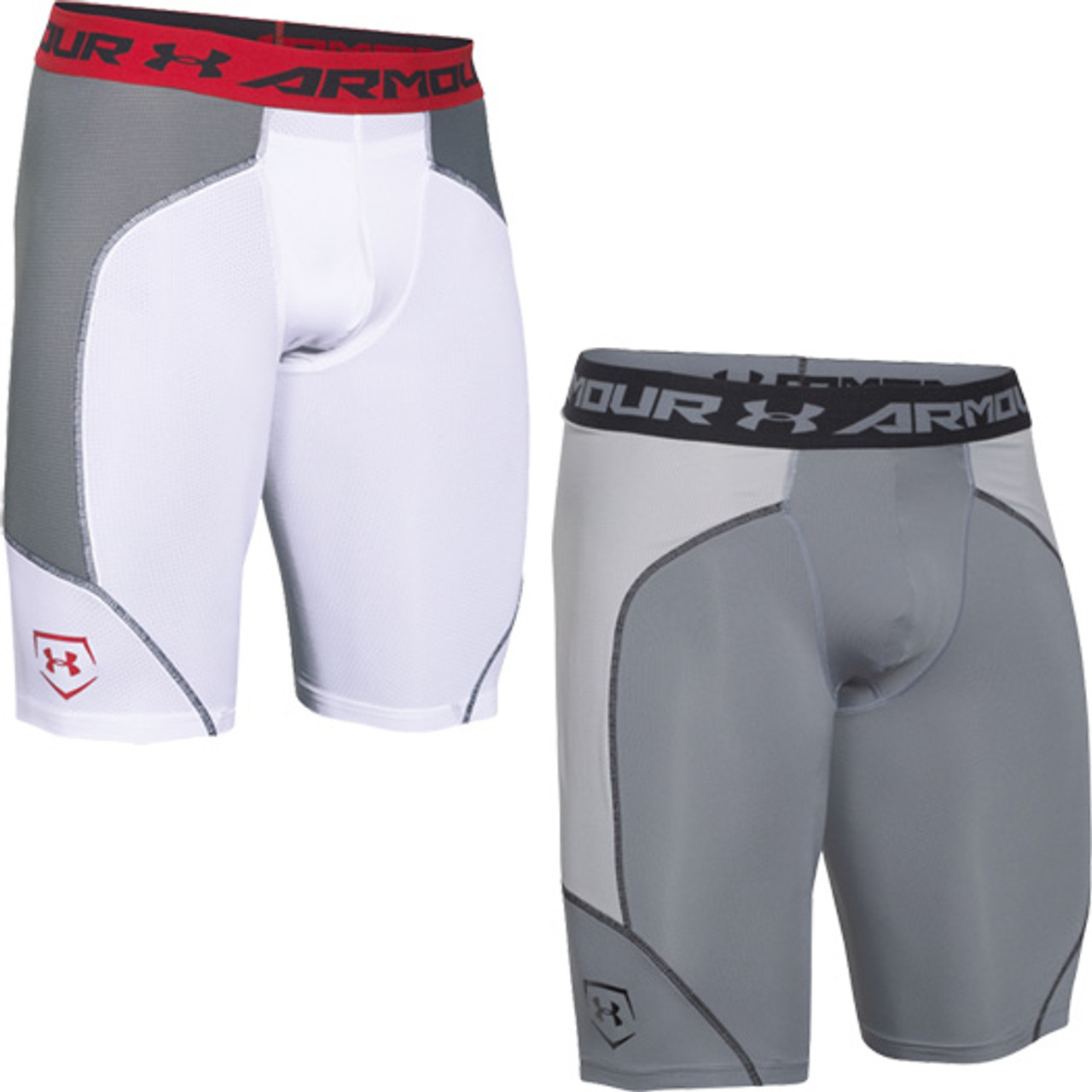 under armour sliding shorts with cup