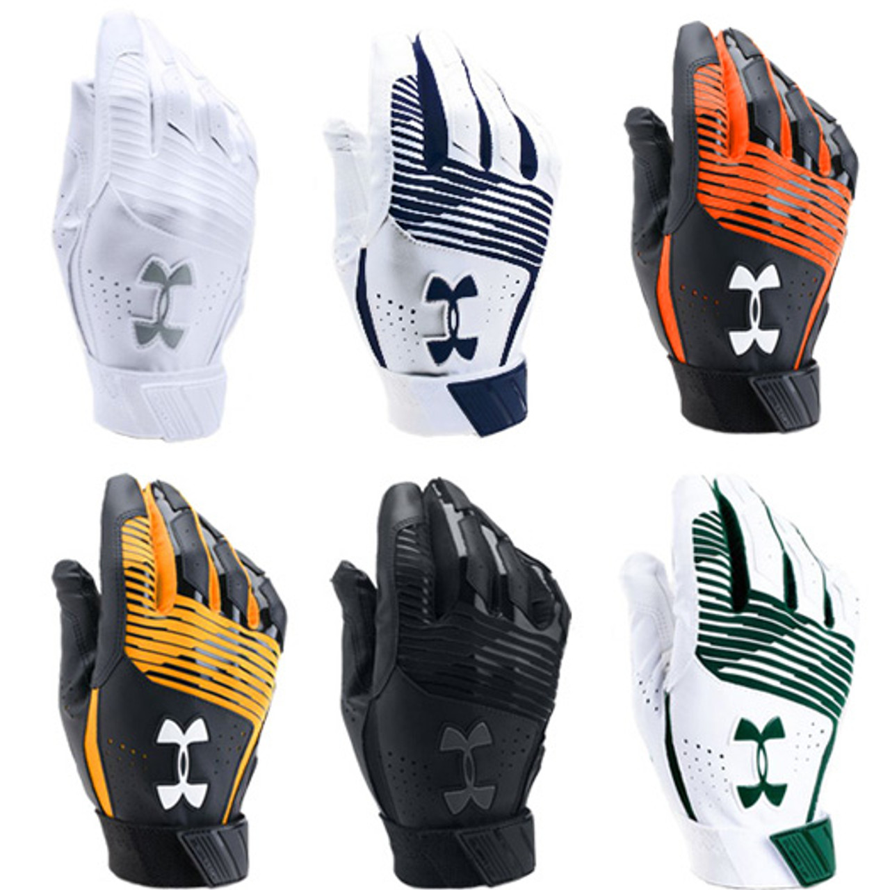 under armour ua clean up batting gloves 