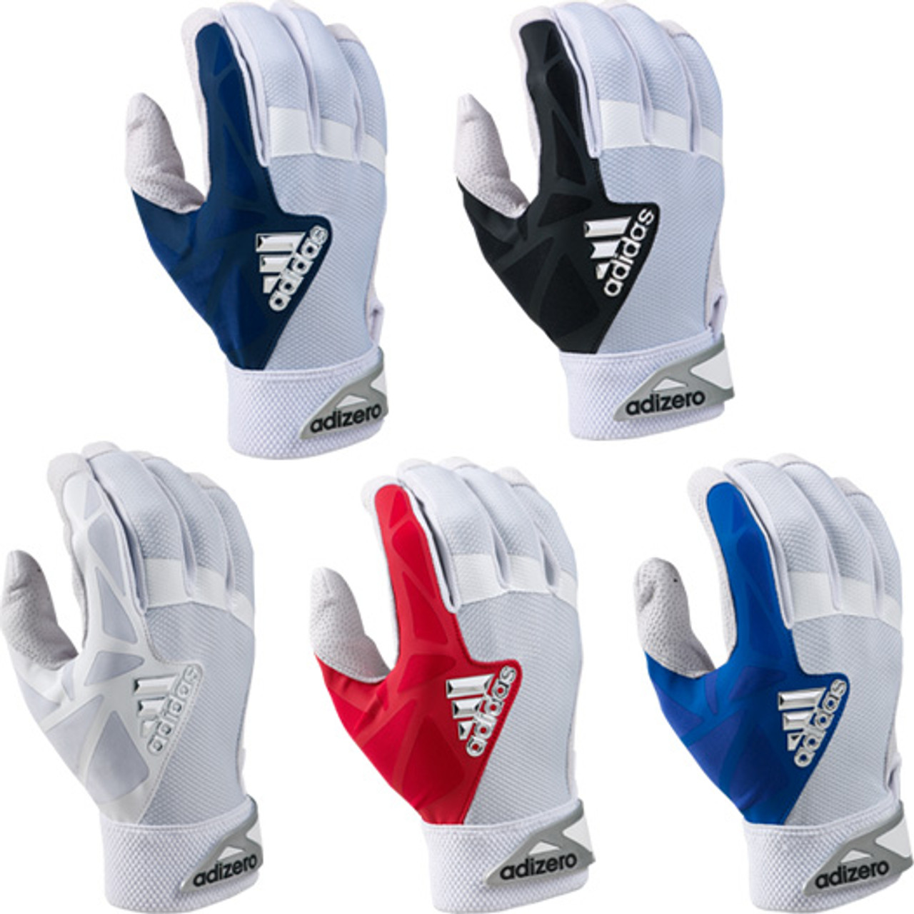 white adidas batting gloves
