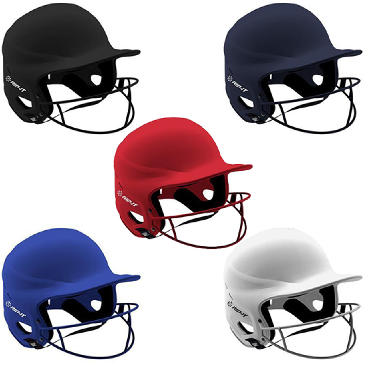 RipIt Vision Pro Batting Helmet VIS Bases Loaded