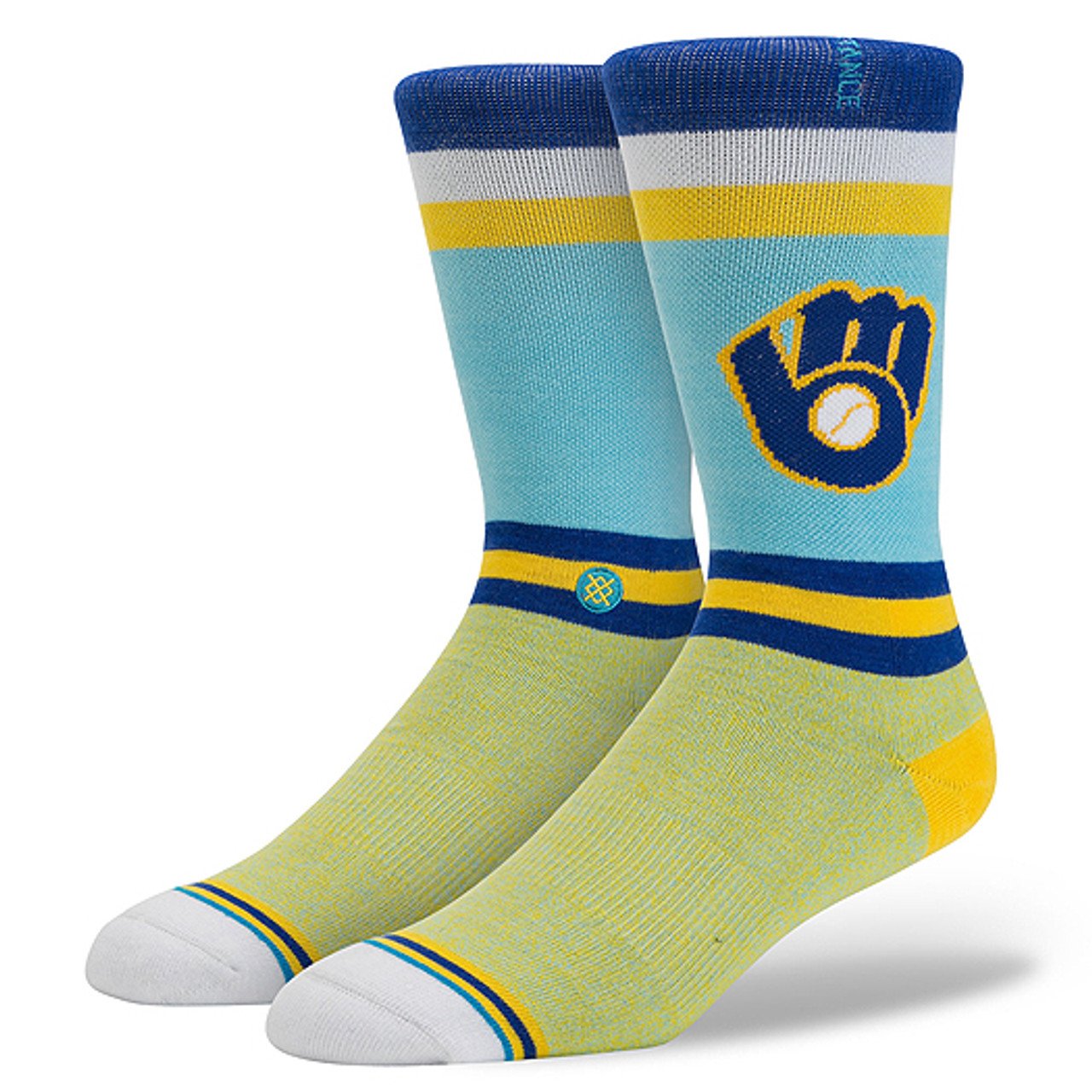 Stance Brew Crew Men's MLB Retro Socks Bases Loaded