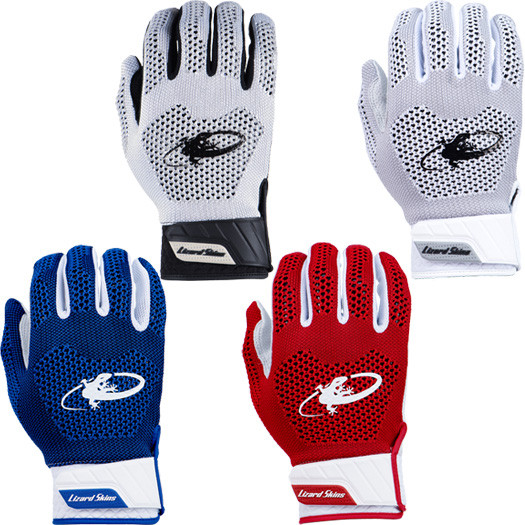 Lizard Skins Pro Knit Youth Batting Gloves KOPK Bases Loaded