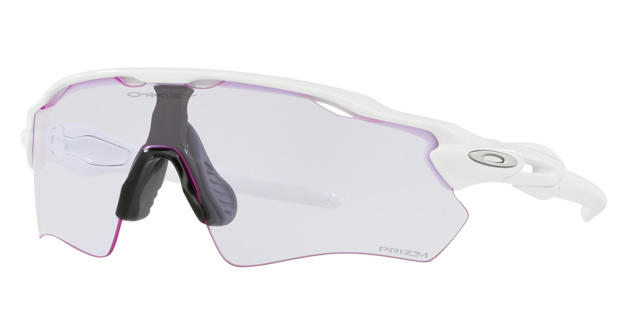 Oakley Radar EV Path Prizm Low Light/Polished White Baseball Sunglasses  OO9208-6538 - Bases Loaded