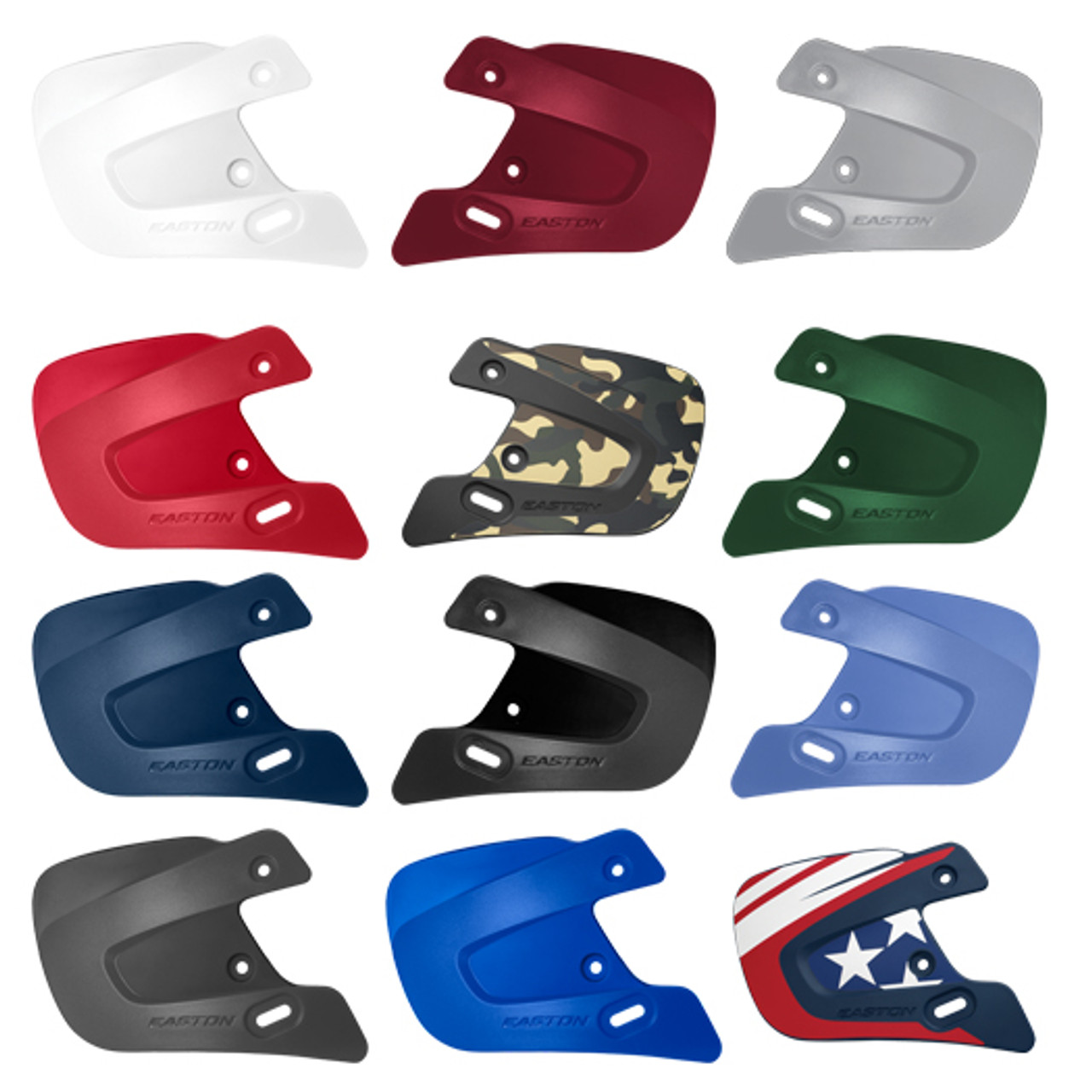 easton helmet jaw guard