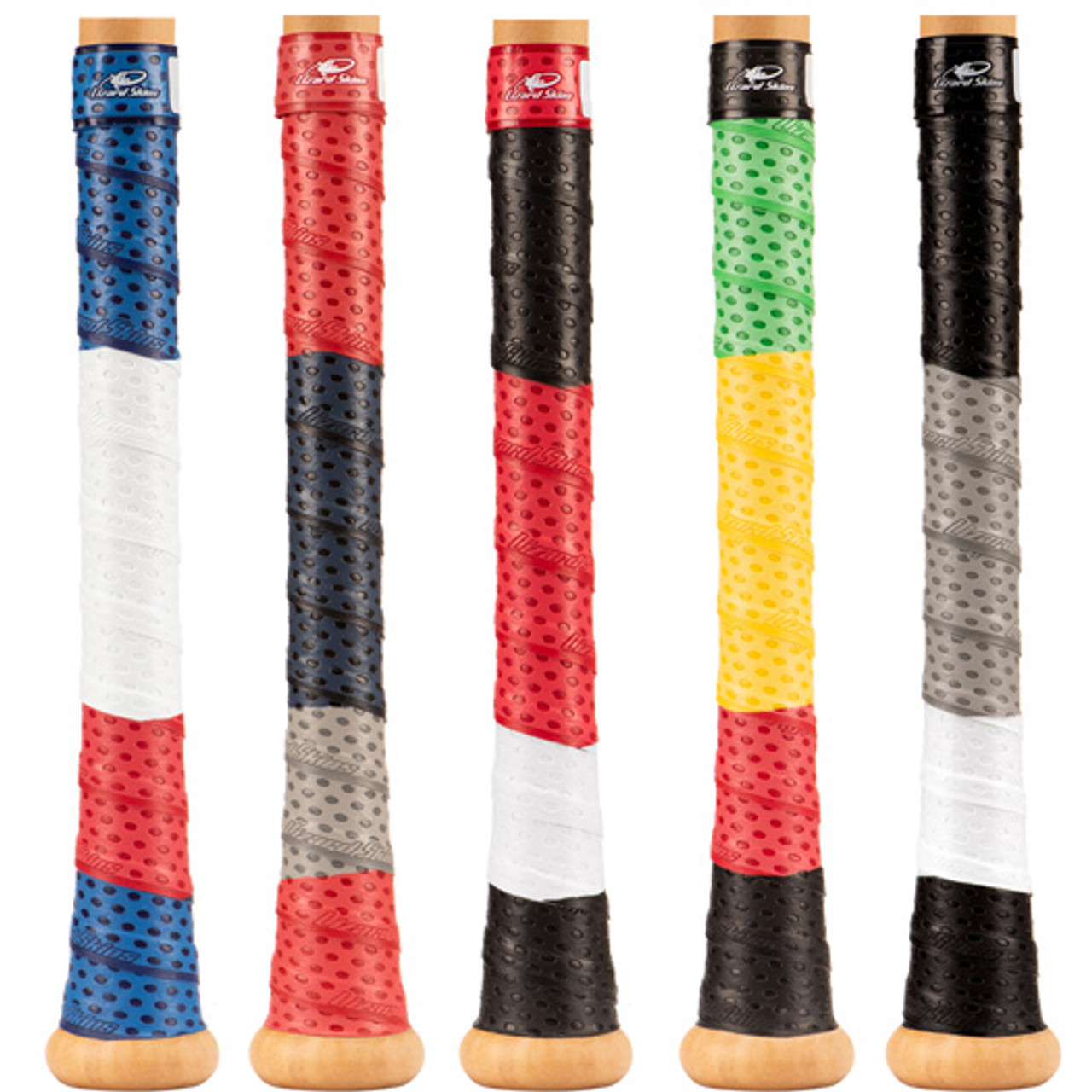 Lizard Skins Quad Bat Grip Baseball/Softball Bat Tape DSPBW Bases