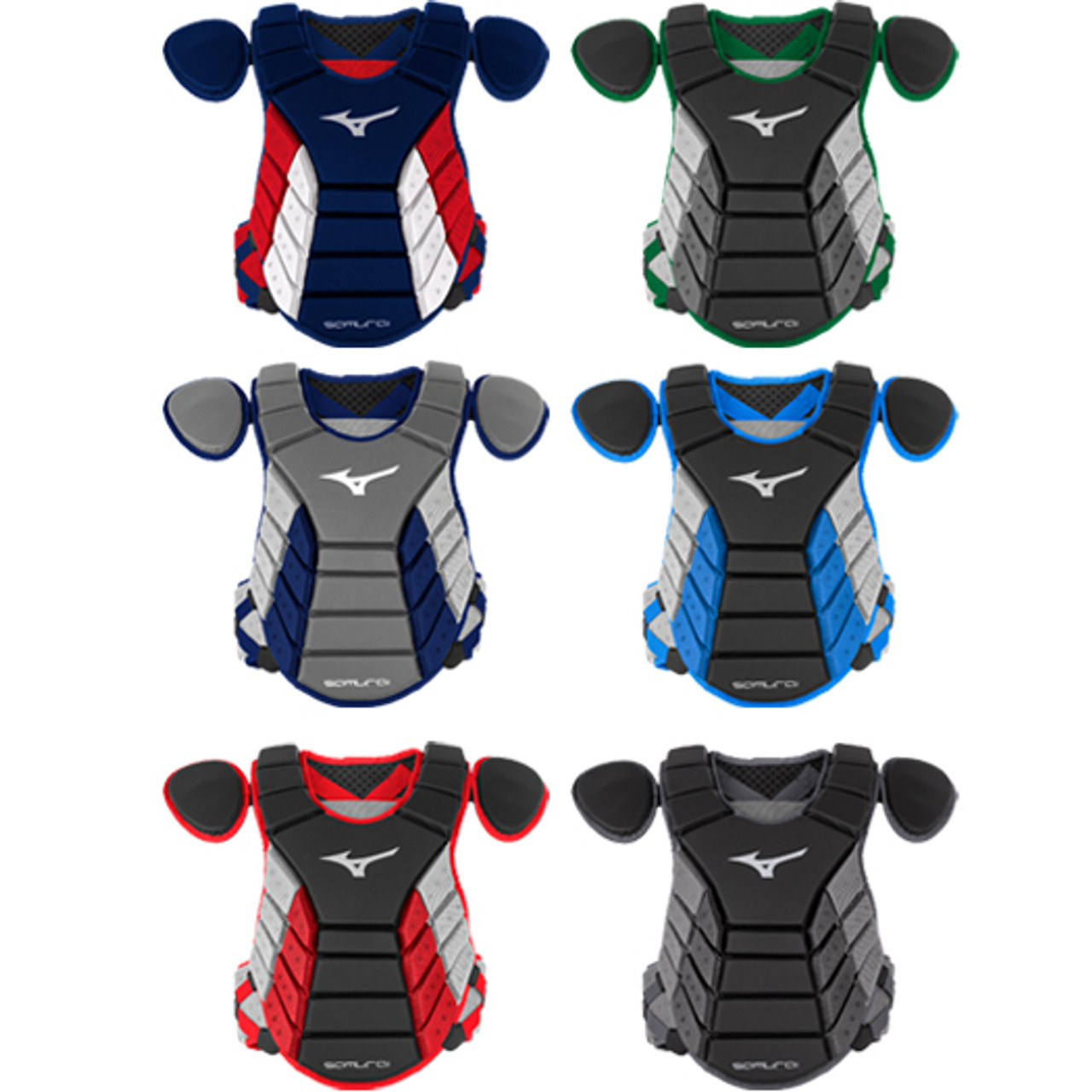 mizuno catcher's chest protector