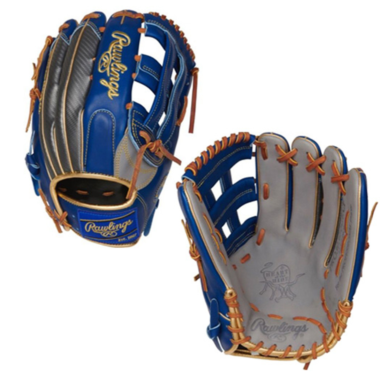 Rawlings Heart Of The Hide Colorsync 12 75 Adult Baseball Outfield Glove Hyper Shell Pro3039 6grcf Bases Loaded