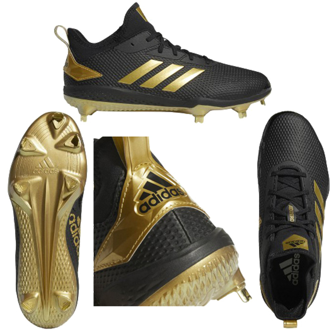 adizero gold cleats