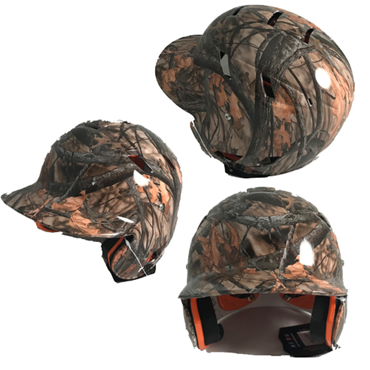 youth camo baseball helmet