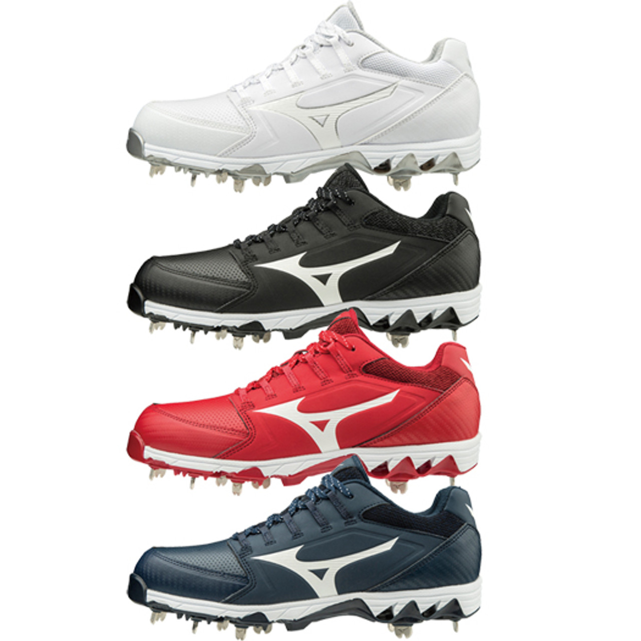 womens mizuno metal softball cleats