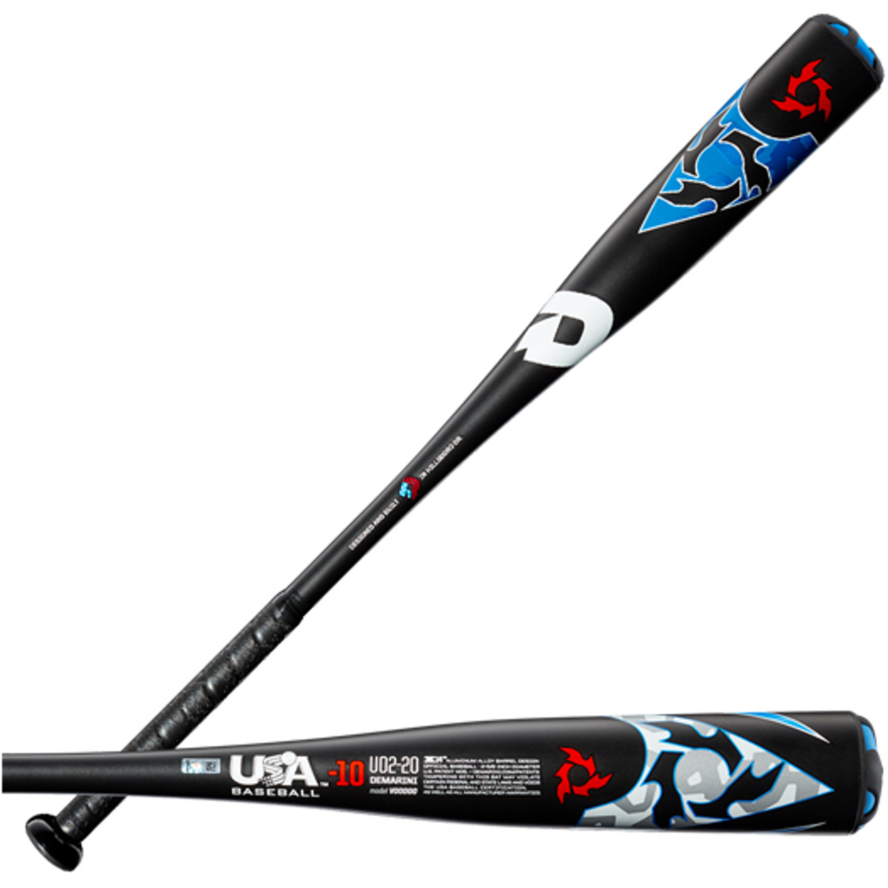 2020 DeMarini Voodoo One USA Baseball Bat 10/11 WTDXUO220 Bases Loaded