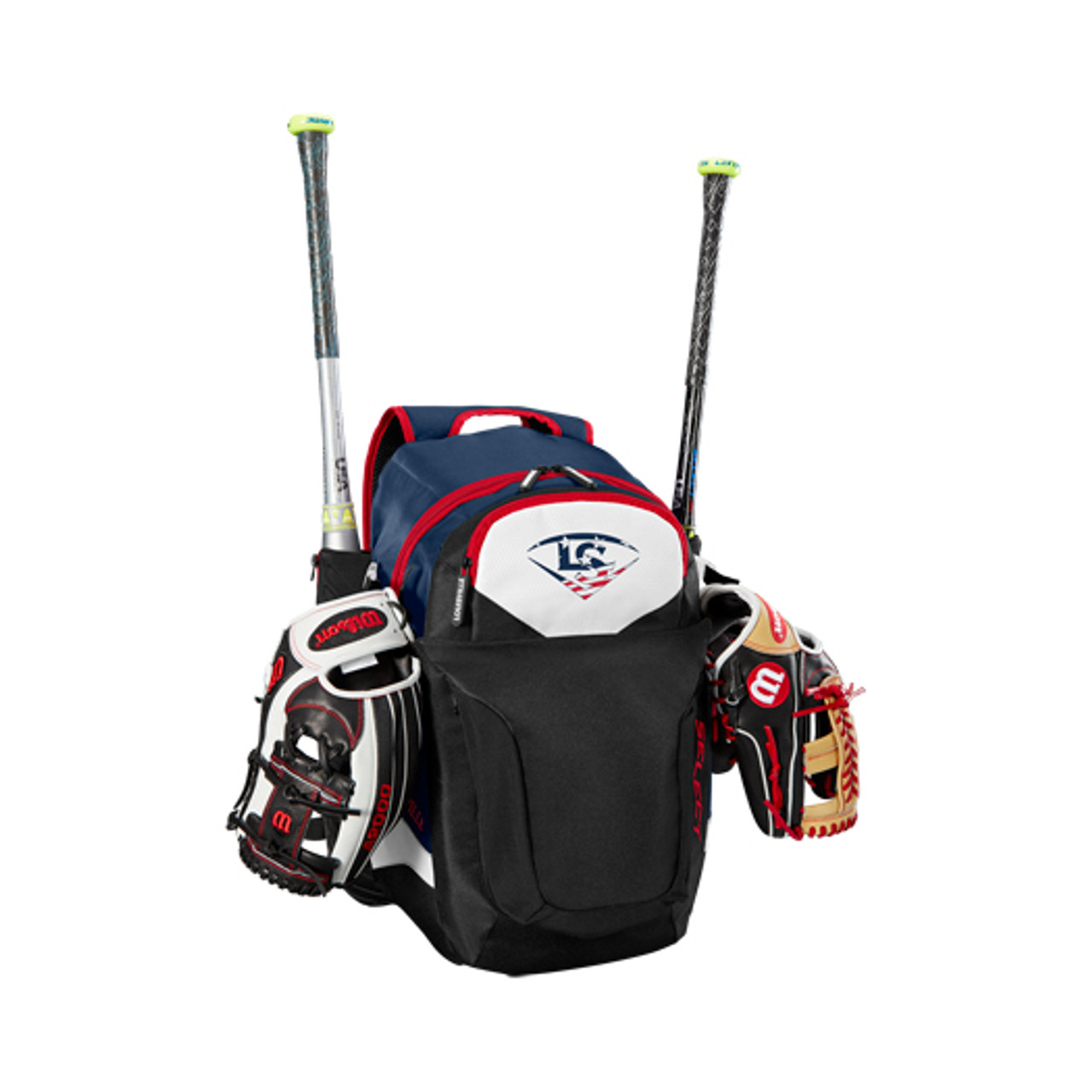 Louisville Slugger USA Baseball Backpack Select PWR Stick Pack WTL9703US - Bases Loaded