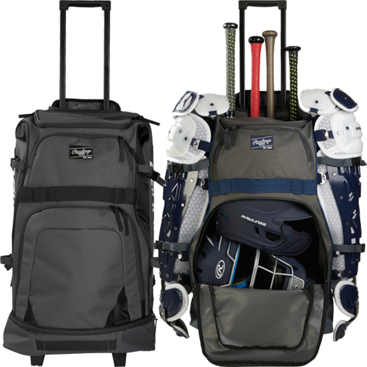 baseball catchers bag with wheels