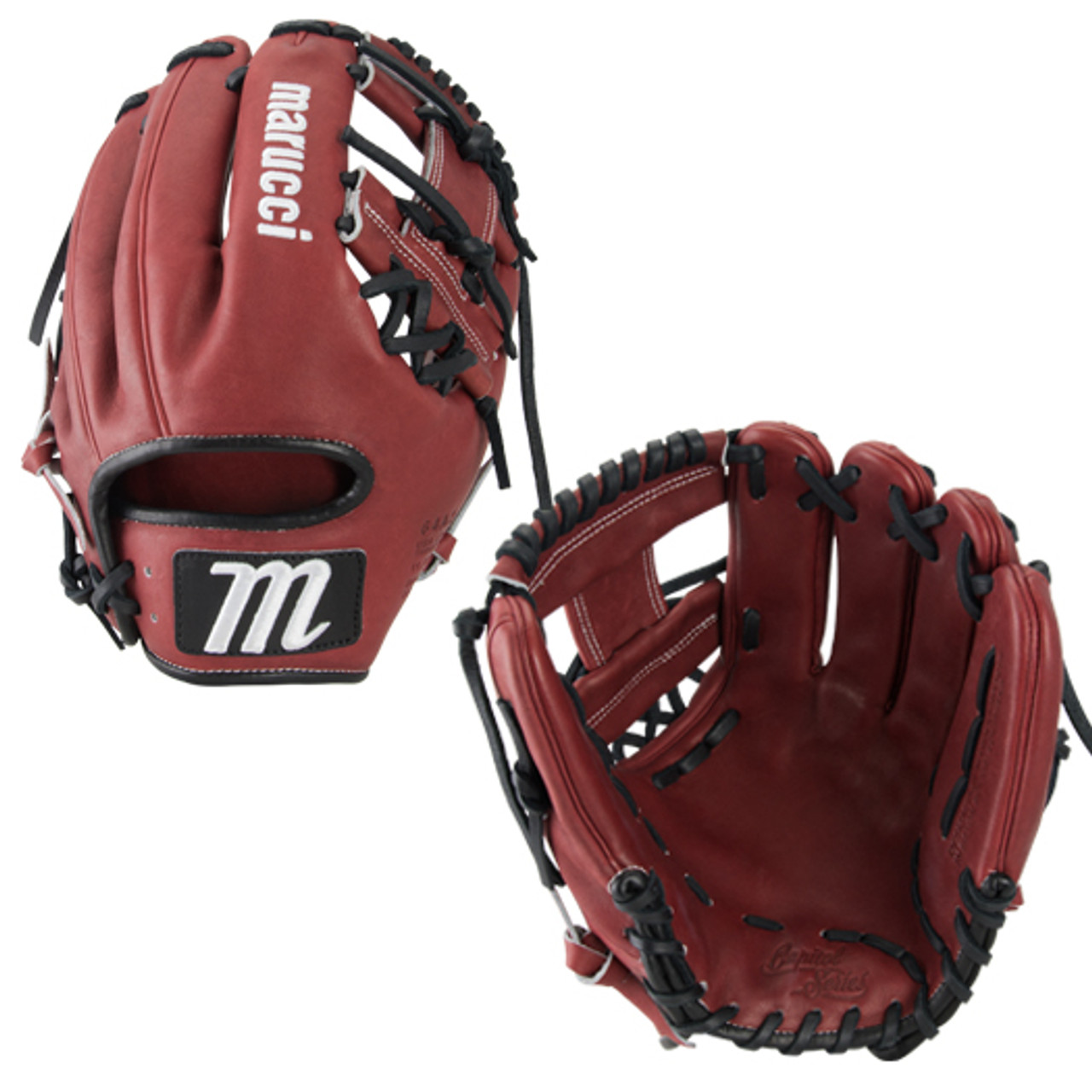 Marucci Capitol Series 11.75" Infield Baseball Glove 64A2 Model MFGCP64A2 Bases Loaded