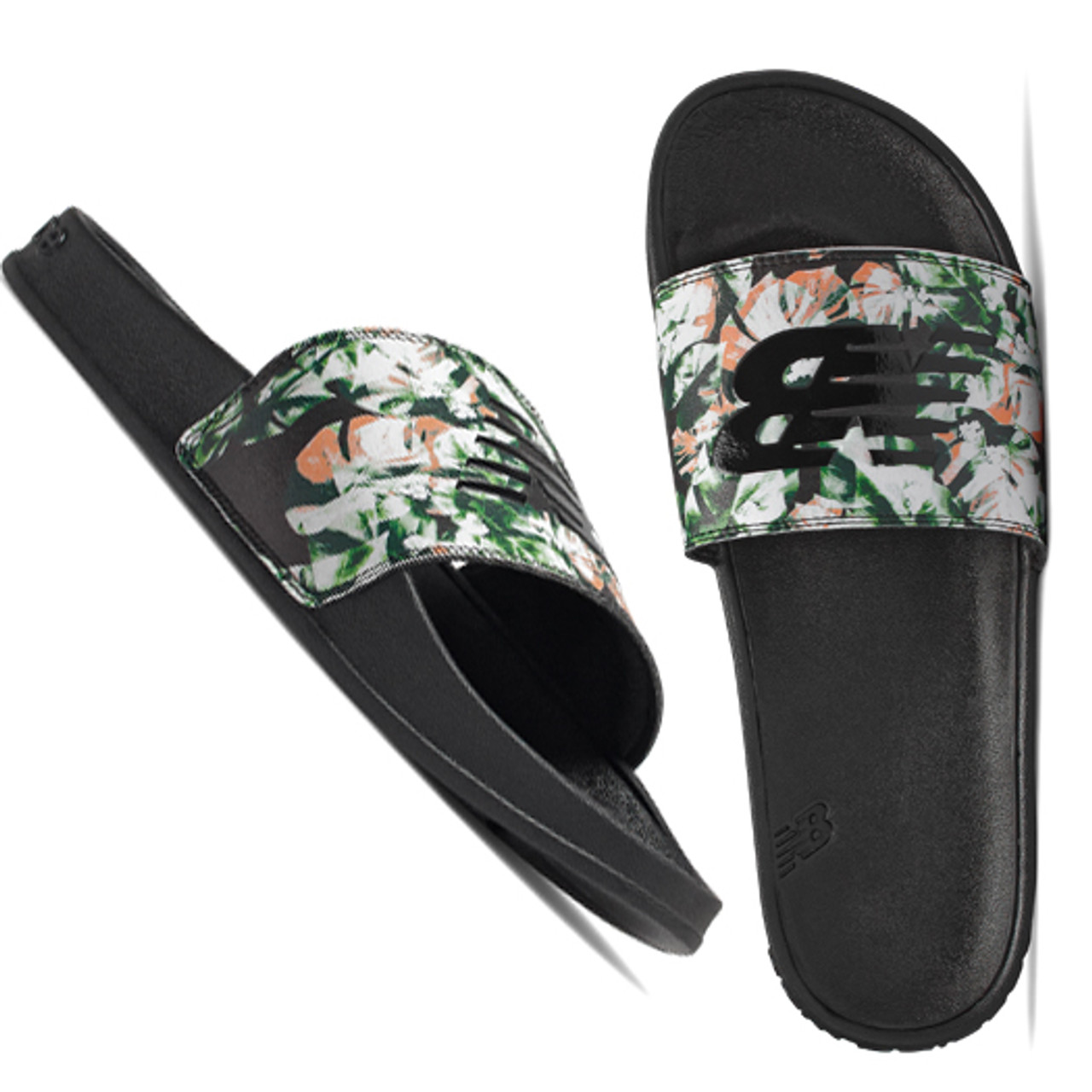 mens floral slides