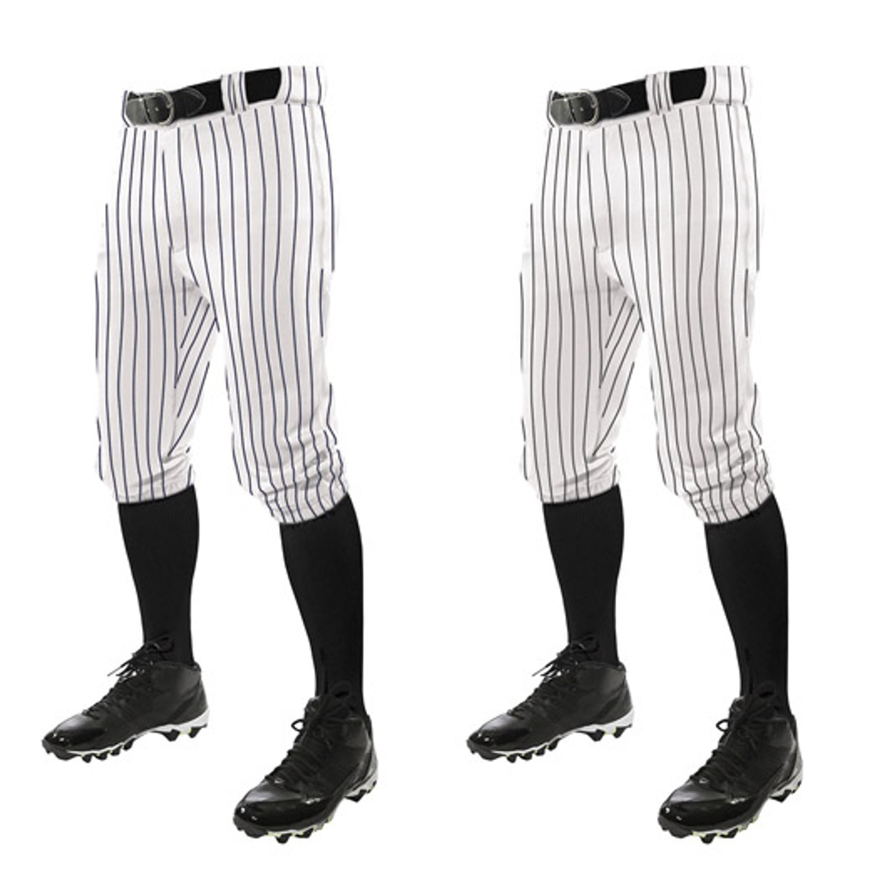 Champro Adult Pinstripe Knicker Baseball Pants BPPINKA