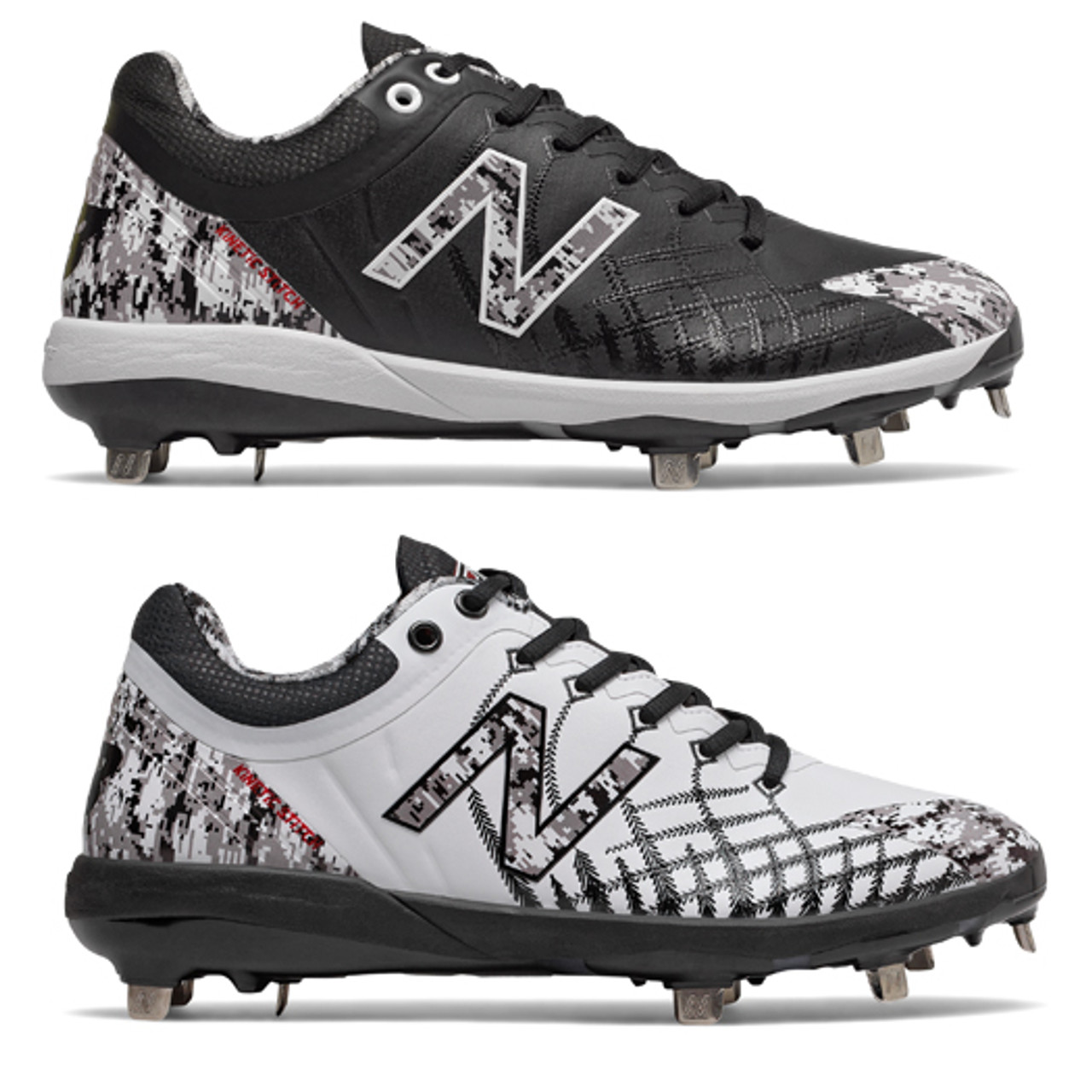 New Balance Camo Metal Baseball Cleats 4040v5 Low Men S Baseball Cleat   Metal Cover  33868.1572382368 