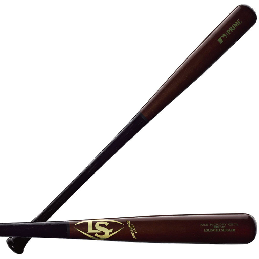 Louisville Slugger MLB Prime Atlas Hickory Wood Baseball Bat