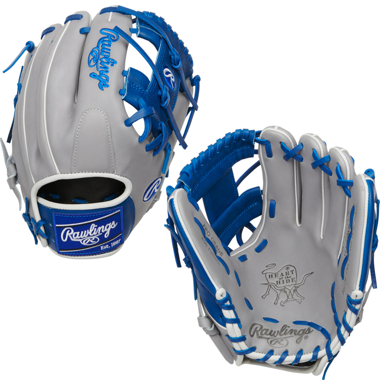 Custom Rawlings Heart of the Hide YANKEES - PRO204-2 - 11.5” Baseball Glove