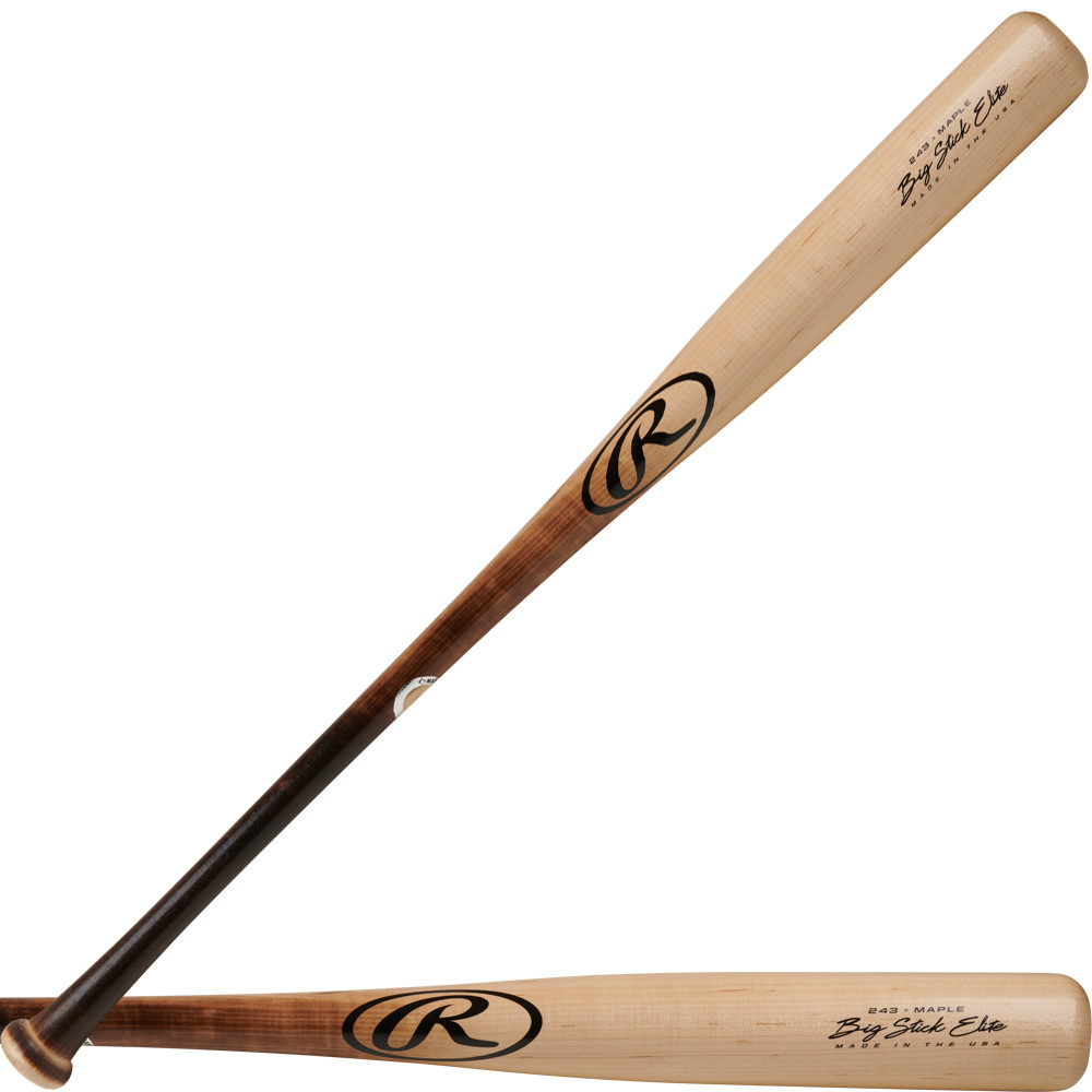 Rawlings Big Stick Elite 243 Maple Wood Baseball Bat 243RMF