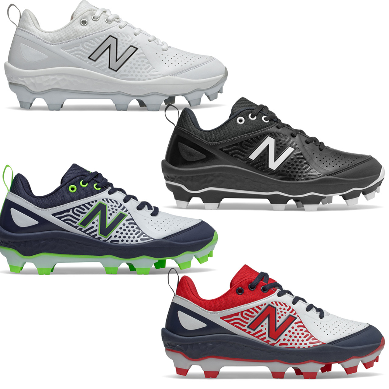 new balance softball molded cleats