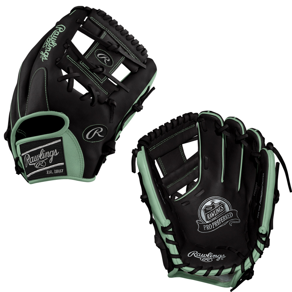 Custom Rawlings Pro Preferred 11.5" Baseball Glove Mint Chip PROS204