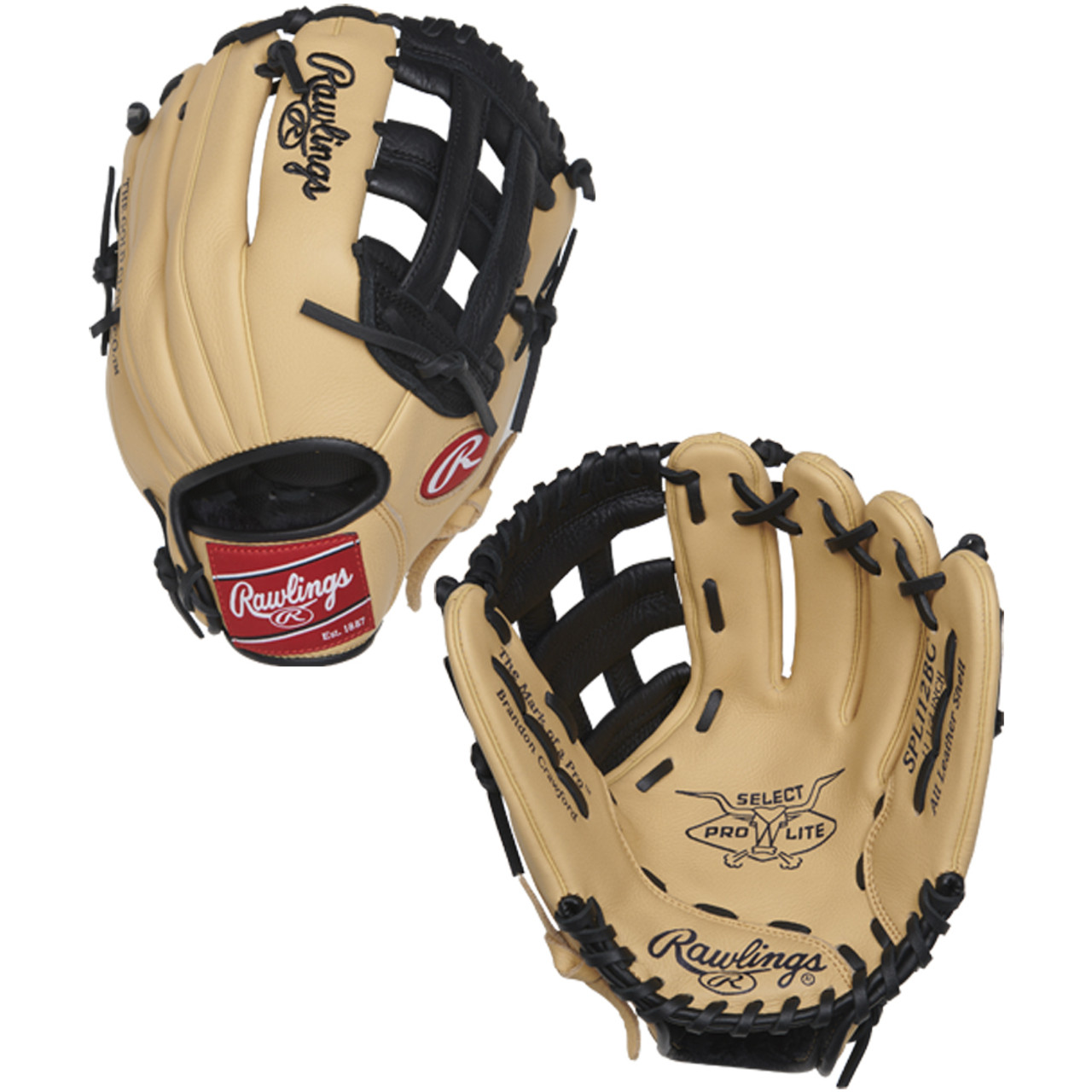 Rawlings Select Pro Lite 11.25" Brandon Crawford Baseball Glove RHT  New SPL112BC