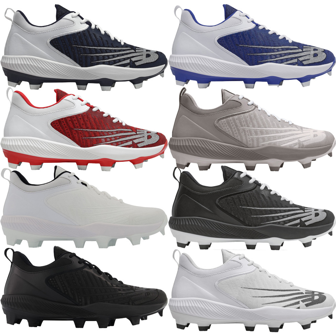 baseball cleats new balance molded