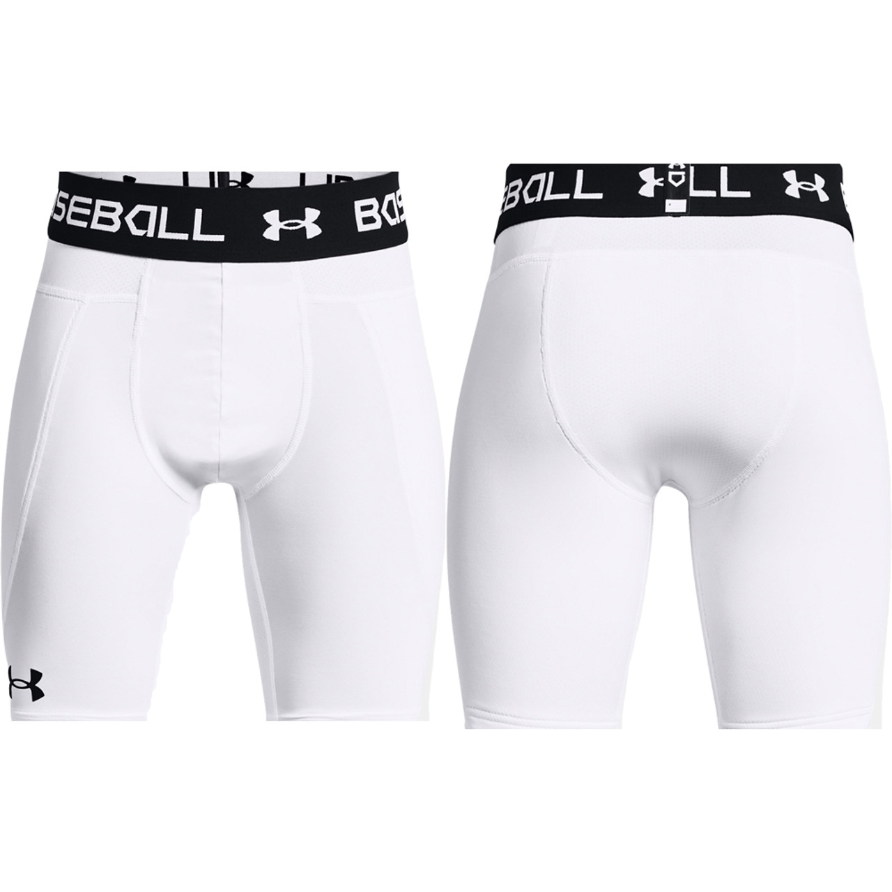 under armour youth sliding shorts with cup