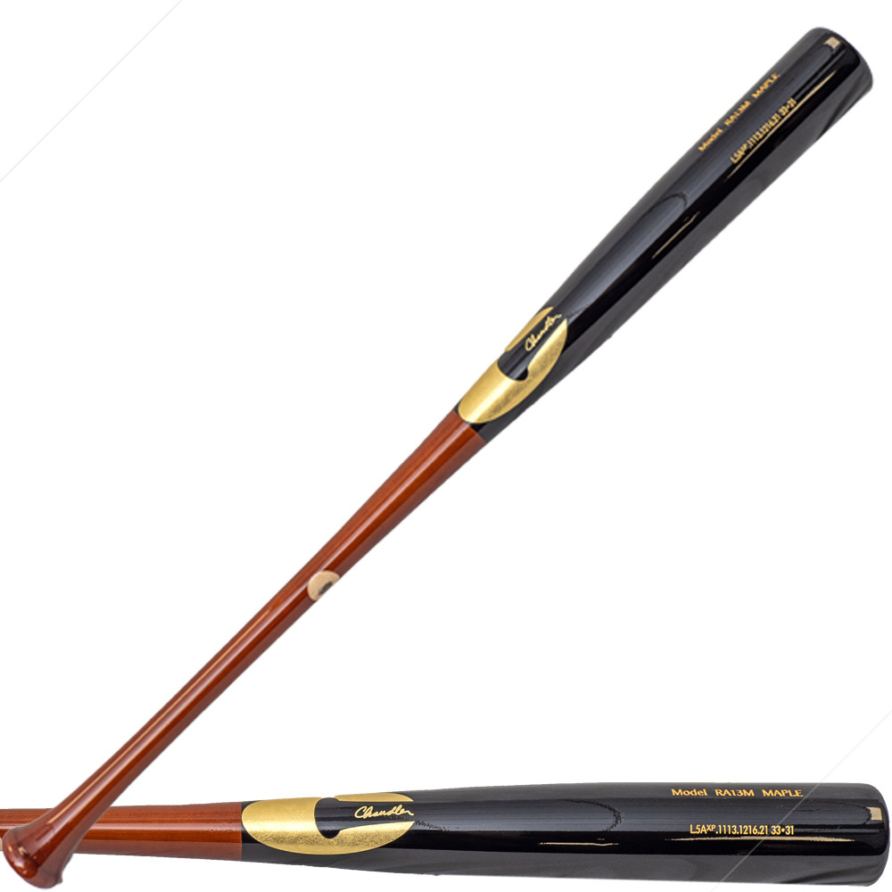 Chandler RA13 XP Finish Pro Model Maple Wood Baseball Bat