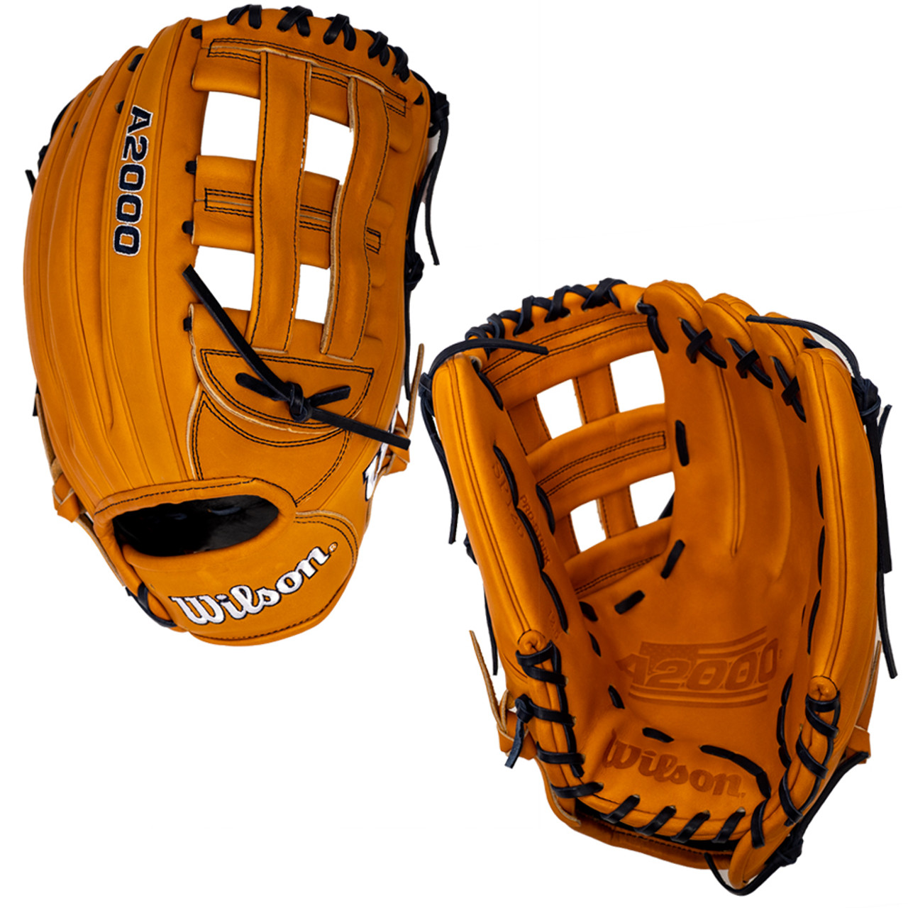 orange tan wilson a2000