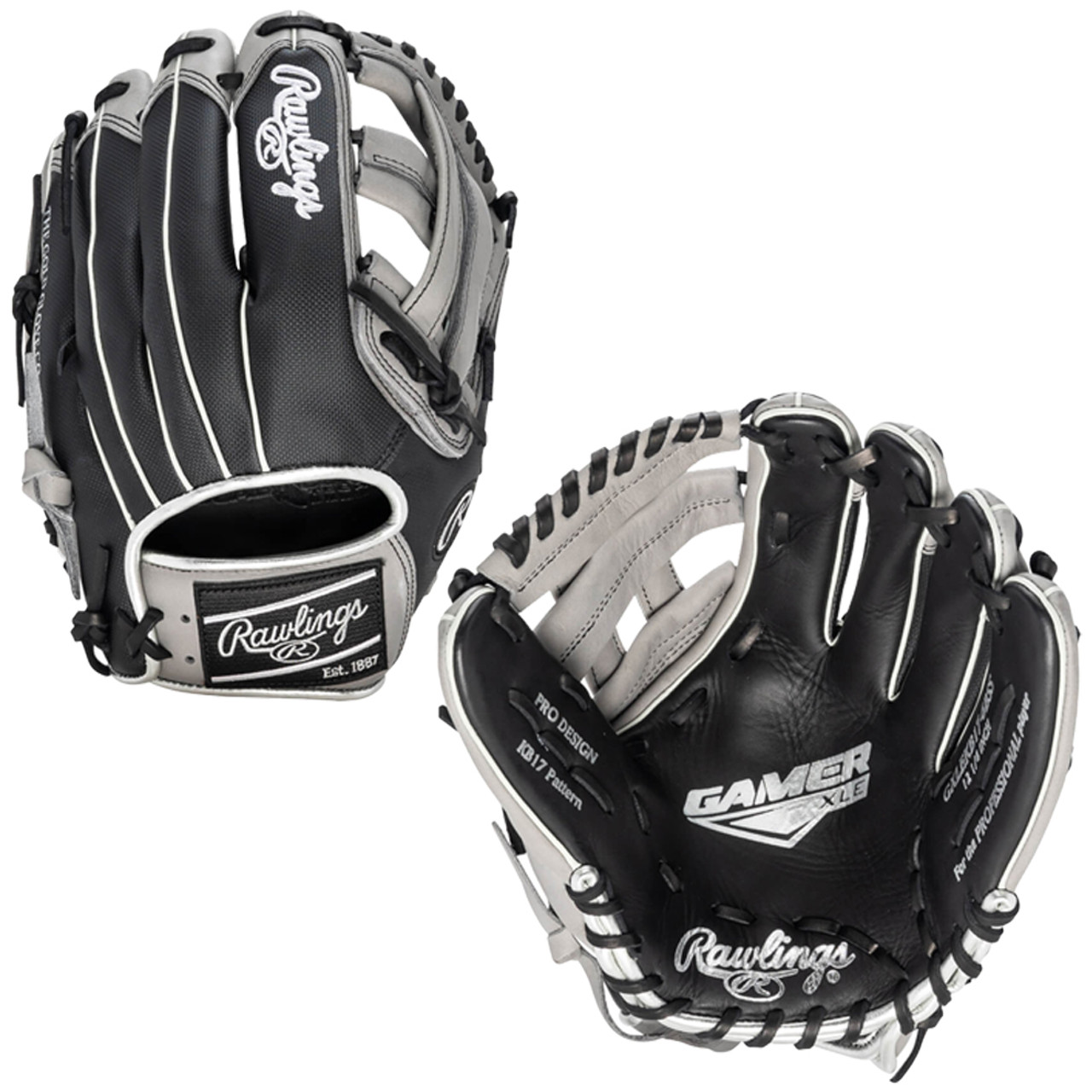 Rawlings Gamer XLE 12.25” Infield Baseball Glove GXLEKB17-6BSS