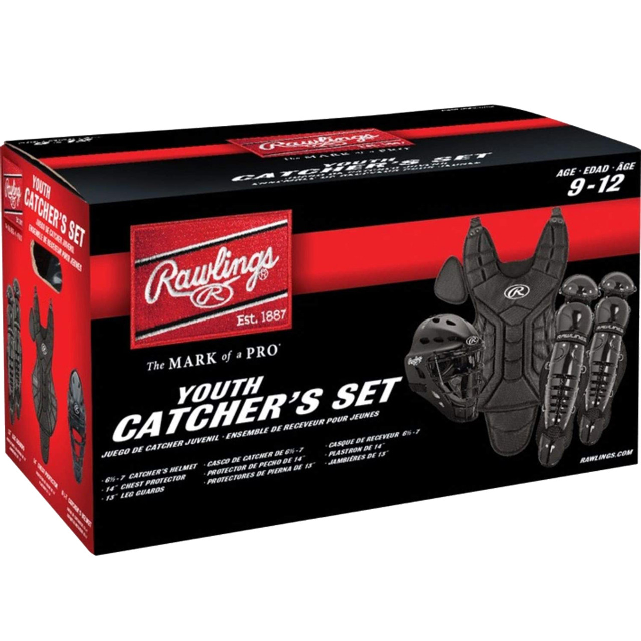 All-Star Fastpitch Series 12.5 Catcher's Set (Ages 7-9)