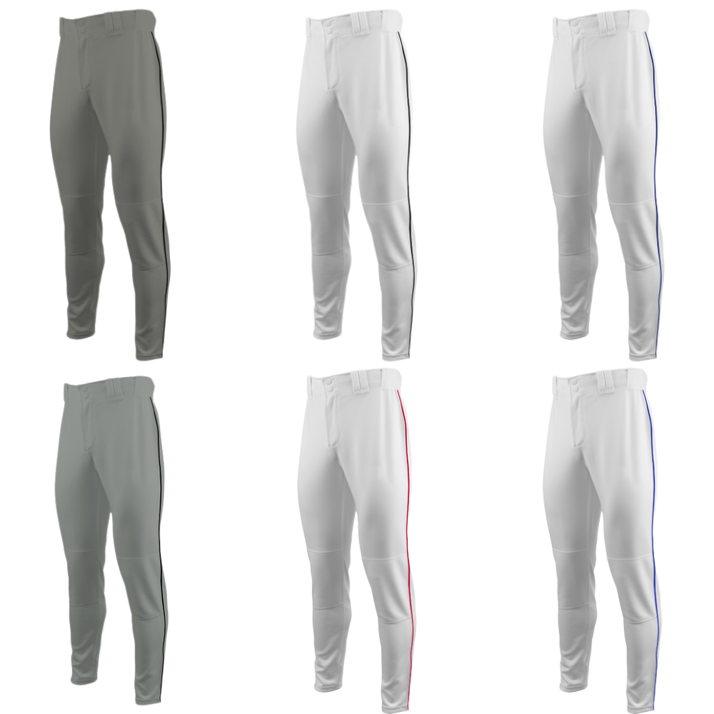 Marucci Excel Piped Youth Baseball Pants Double-Knit Open-Bottom
