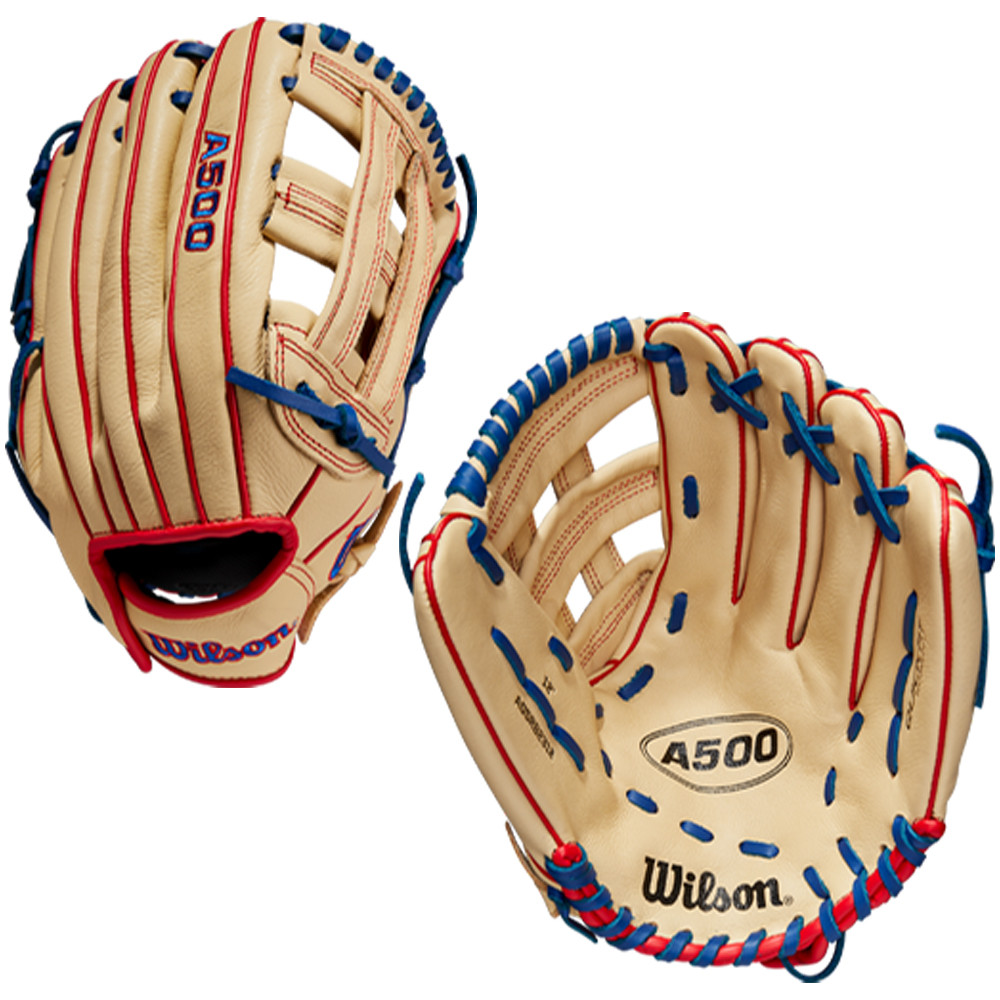 Wilson A500 12" Youth Baseball Glove Dual Post  WBW10090312